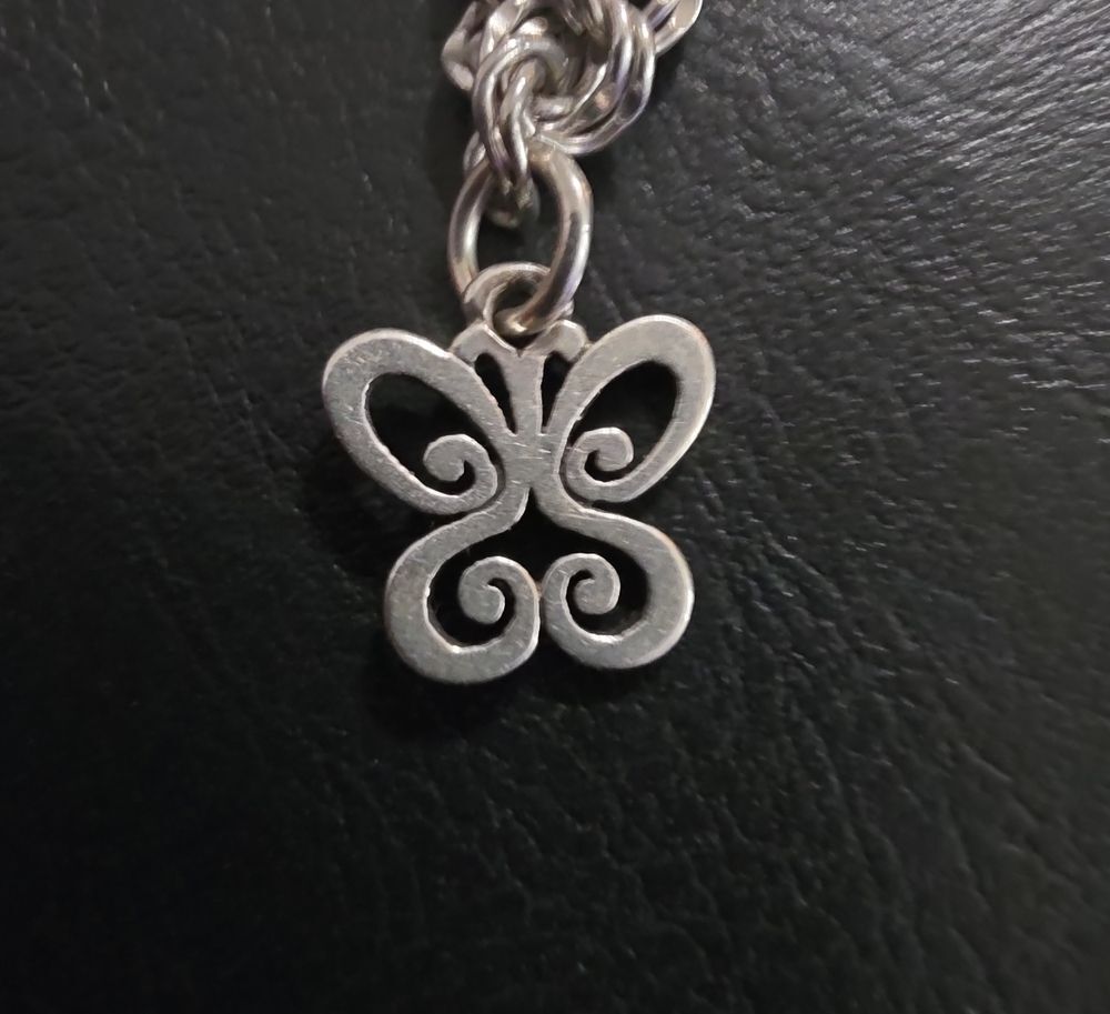 James Avery Silver Filigree Butterfly Charm